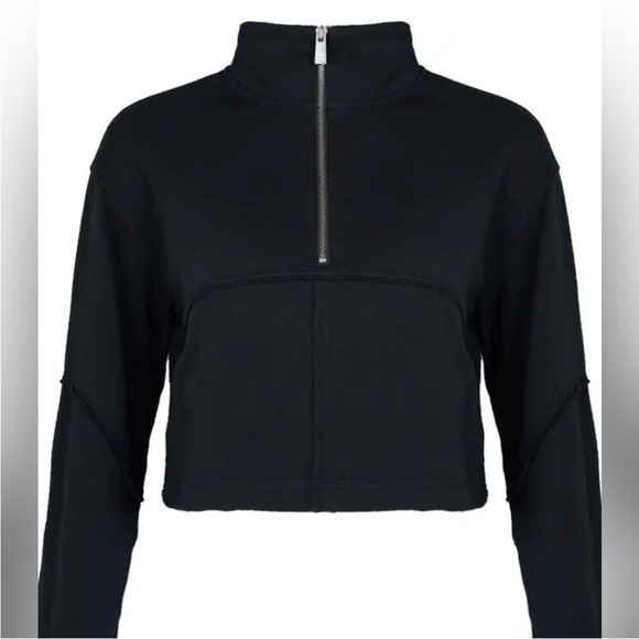 Sweaty Betty Tops - Sweaty Betty Revive Half Zip Crop Sweatshirt-NWT